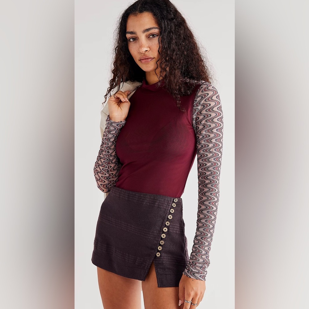 NWOT Free People Eve Top Size L